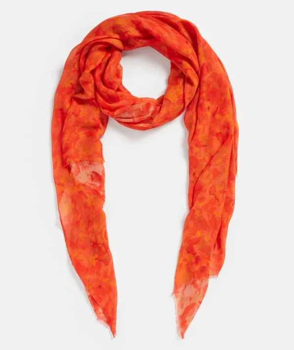 Sussan Abstract Watercolour Scarf-Women Scarves