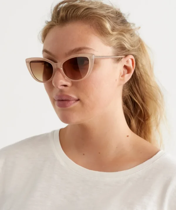 Sussan Adria Milk Sunglasses-Women Sunglasses