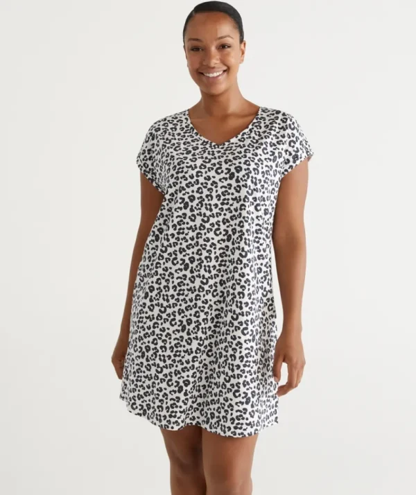 Sussan Australian Cotton Animal V Neck Nightie-Women Nighties