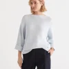 Sussan Australian Cotton Dolman Pullover-Women Knitwear