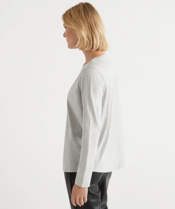 Sussan Australian Cotton Long Sleeve Tee-Women T-Shirts & Tanks