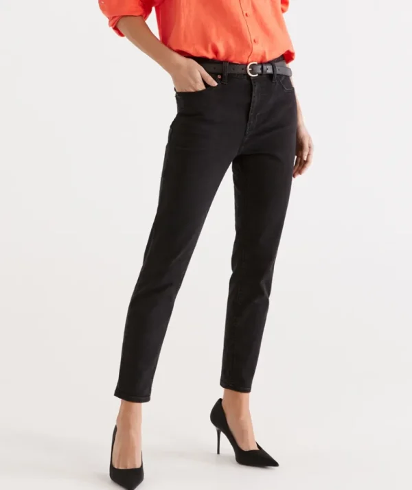 Sussan Australian Cotton Relaxed Jean-Women Pants