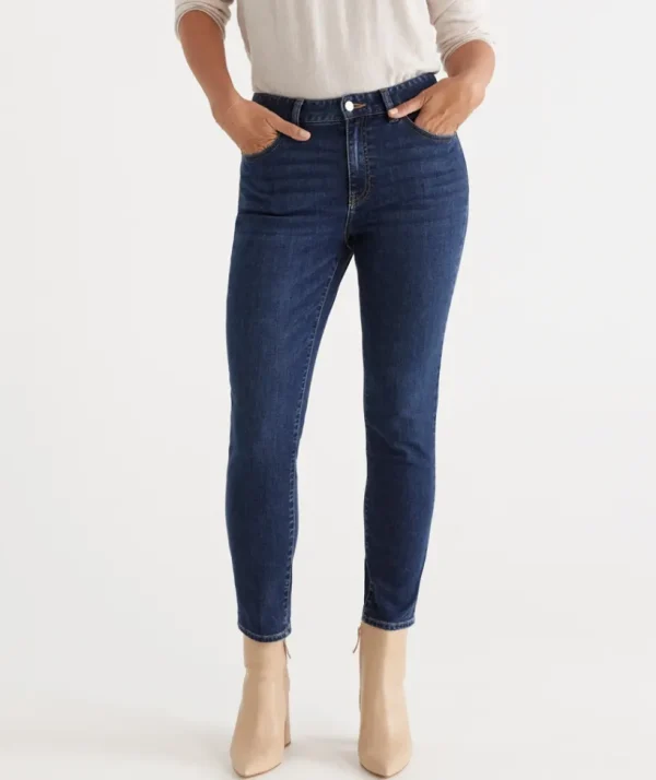 Sussan Australian Cotton Relaxed Jean-Women Pants