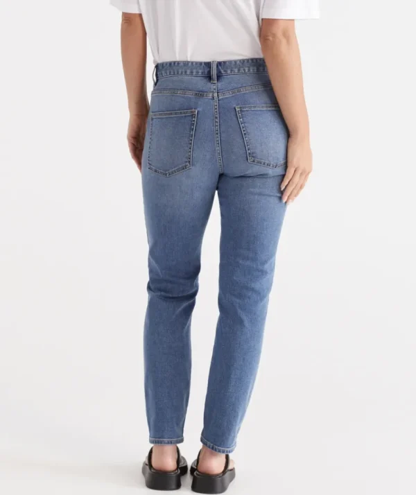 Sussan Australian Cotton Relaxed Jean-Women Pants