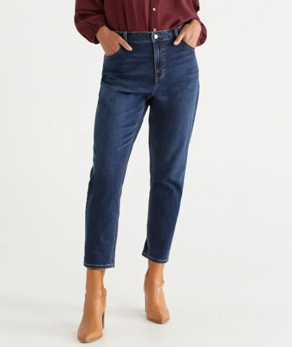 Sussan Australian Cotton Relaxed Jean-Women Pants