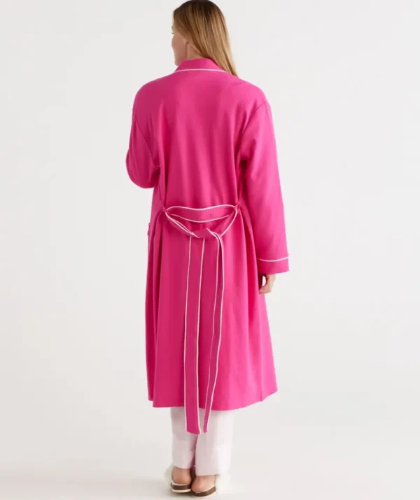 Sussan Bcna Australian Cotton Waffle Gown-Women Dressing Gowns