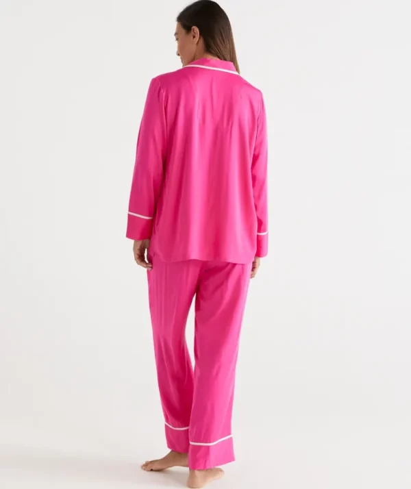 Sussan Bcna Soft Satin Pyjama Set-Women Pyjama Sets