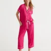 Sussan Bcna Soft Satin Shortie Pyjama Set-Women Pyjama Sets