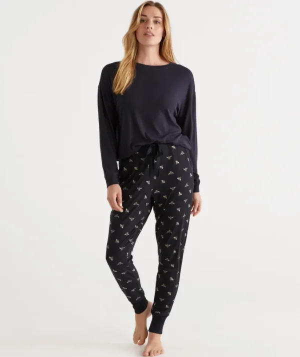 Sussan Bumble Bee Long John-Women Pyjama Bottoms