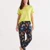 Sussan Butterfly Print Harem Pant-Women Pyjama Bottoms