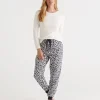 Sussan Cotton Animal Print Flannelette Pant-Women Pyjama Bottoms