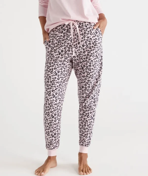 Sussan Cotton Animal Print Flannelette Pant-Women Pyjama Bottoms
