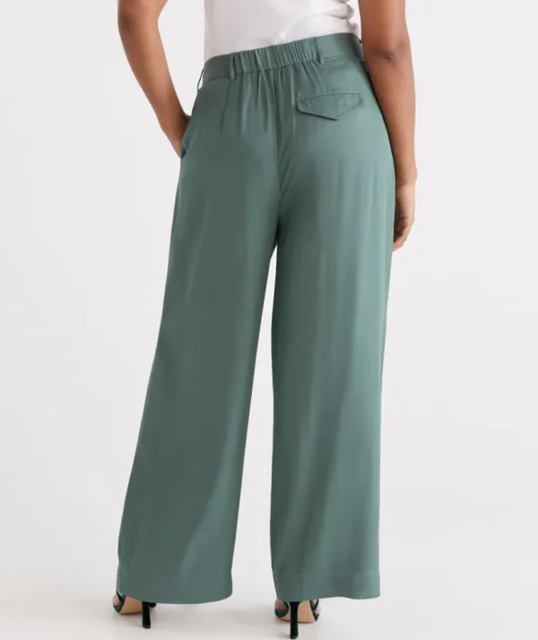 Sussan Eco Vero Soft Pleat Pant-Women Pants