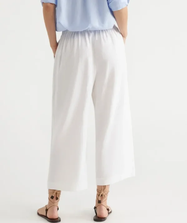 Sussan Flat Front Culotte-Women Pants