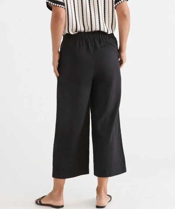 Sussan Flat Front Culotte-Women Pants