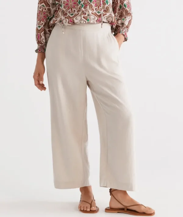 Sussan Flat Front Culotte-Women Pants