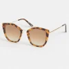 Sussan Hedaya Tort Shell Sunglasses-Women Sunglasses