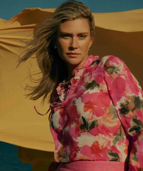 Sussan Hothouse Floral Blouse-Women Shirts