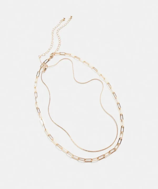 Sussan Layered Chain Necklace-Women Jewellery