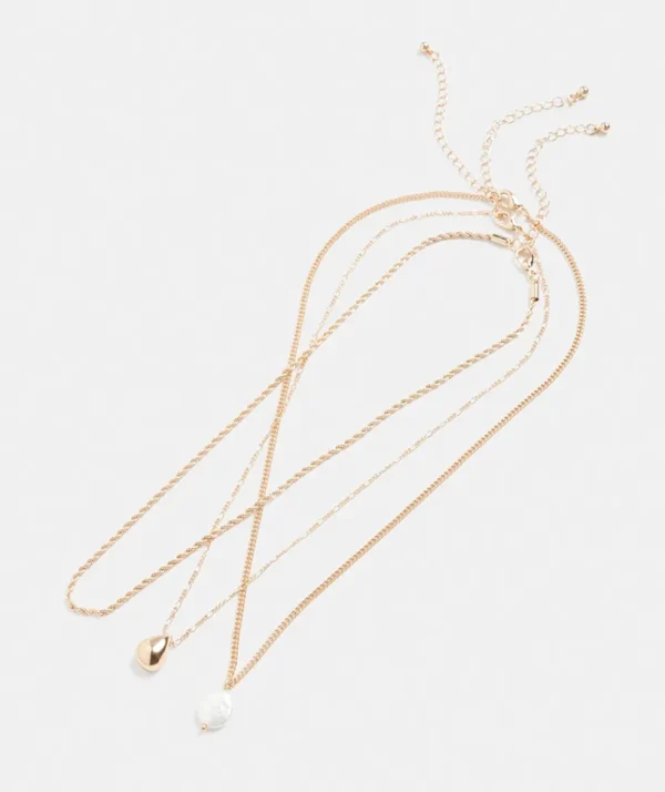 Sussan Layered Chain Necklace-Women Jewellery