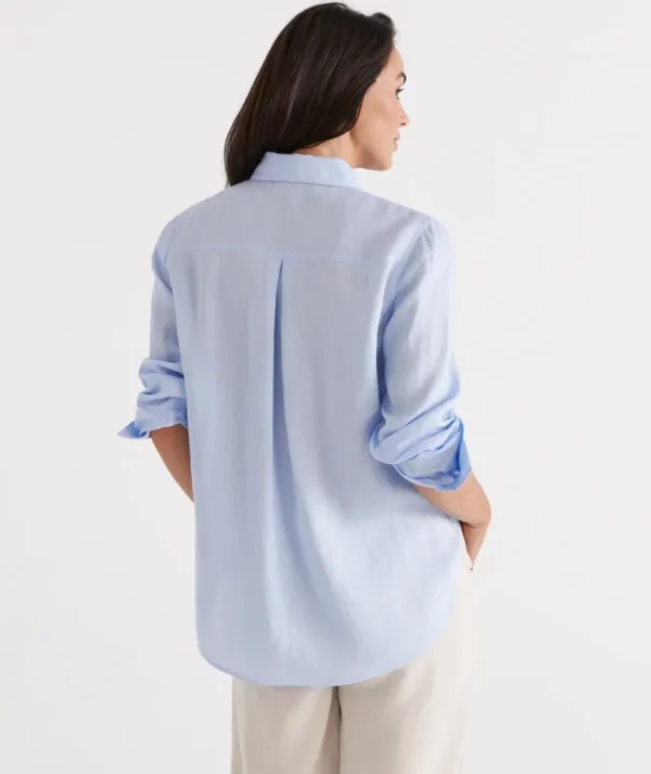 Sussan Linen Urban Shirt-Women Shirts