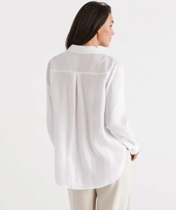 Sussan Linen Urban Shirt-Women Shirts