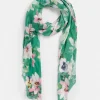 Sussan Pastel Floral Scarf-Women Scarves