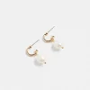 Sussan Pearl Huggie Earrings-Women Jewellery