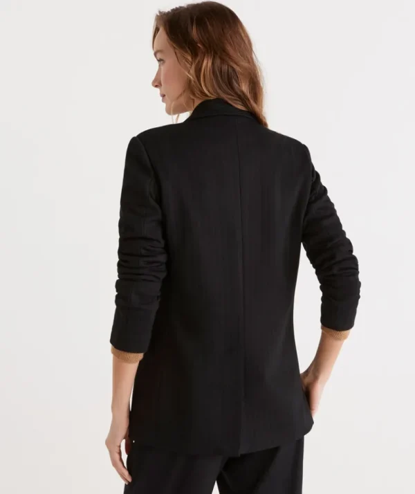 Sussan Ponte Blazer-Women Jackets & Coats