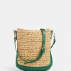 Sussan Raffia Crossbody Bag-Women Bags