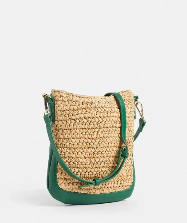 Sussan Raffia Crossbody Bag-Women Bags