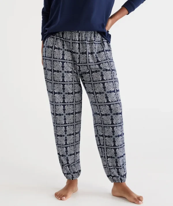 Sussan Scarf Print Harem Pant-Women Pyjama Bottoms