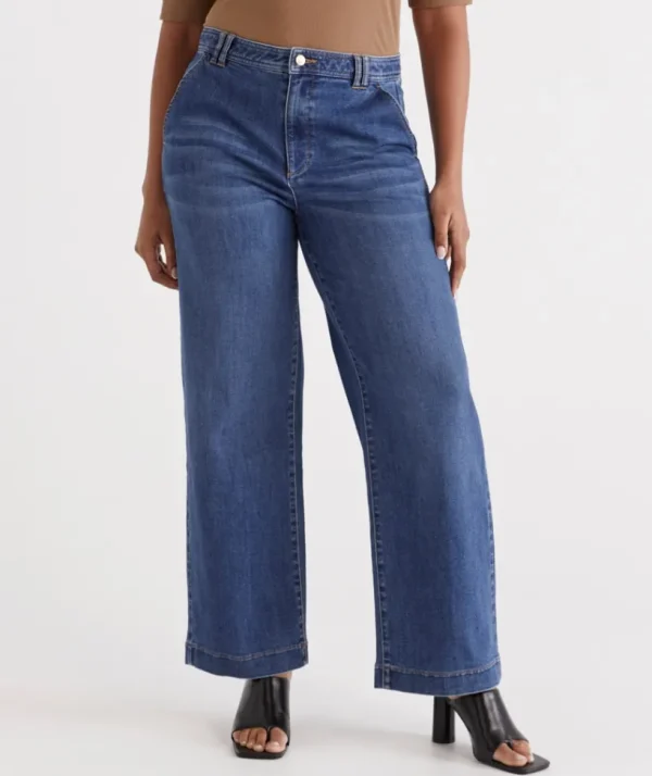 Sussan Slant Pocket Jean-Women Pants