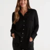 Sussan Soft Utility Shirt-Women Shirts