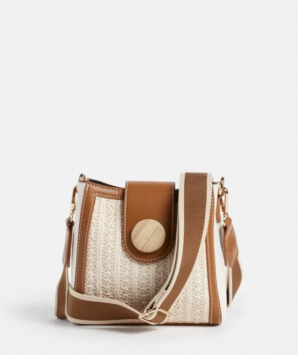 Sussan Spliced Crossbody Bag-Women Bags