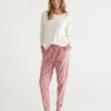 Sussan Spot Print Flannelette Pyjama Pant-Women Pyjama Bottoms