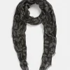 Sussan Spotted Leaf Scarf-Women Scarves