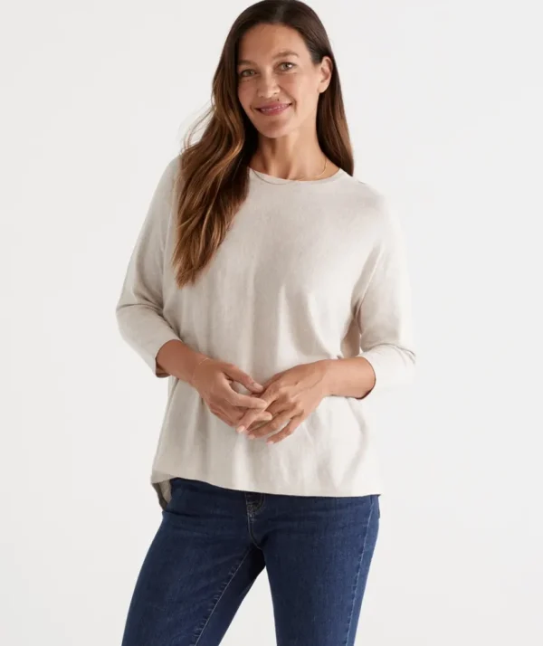 Sussan Swing Pullover-Women Knitwear