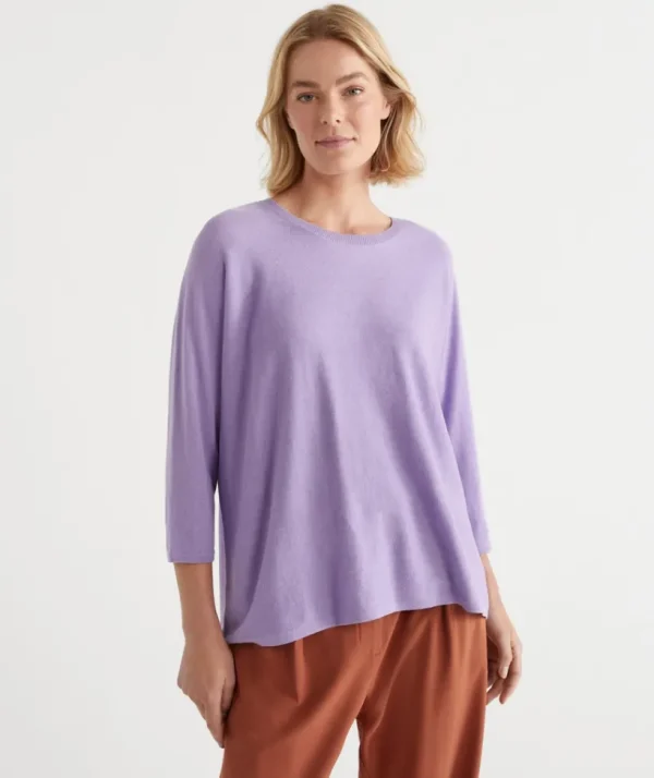 Sussan Swing Pullover-Women Knitwear