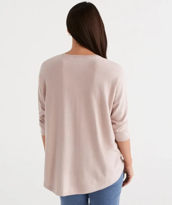 Sussan Swing Pullover-Women Knitwear