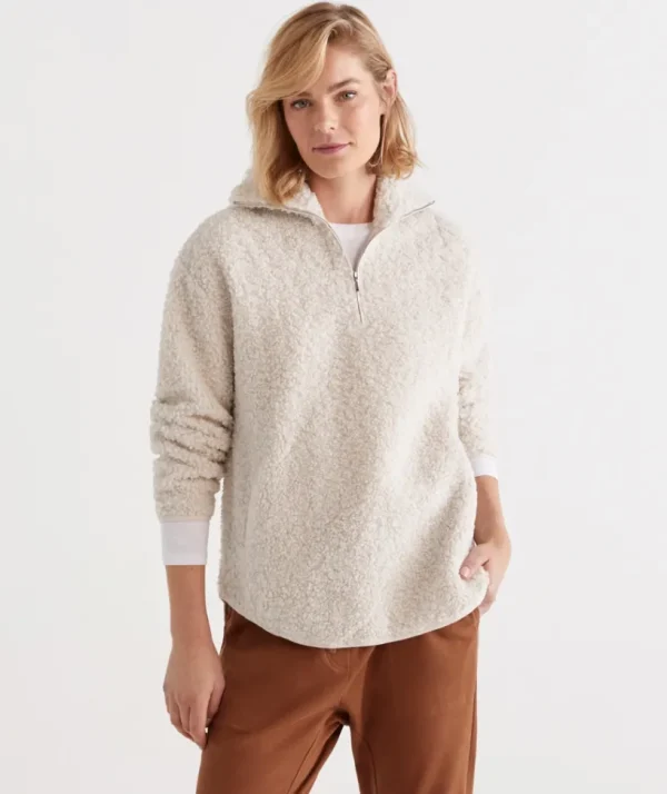 Sussan Teddy Sweatshirt-Women Tops