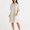 Sussan Utility Shirt Dress-Women Dresses