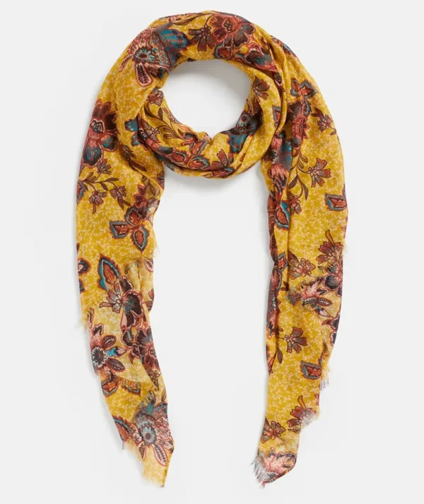 Sussan Vine Floral Scarf-Women Scarves